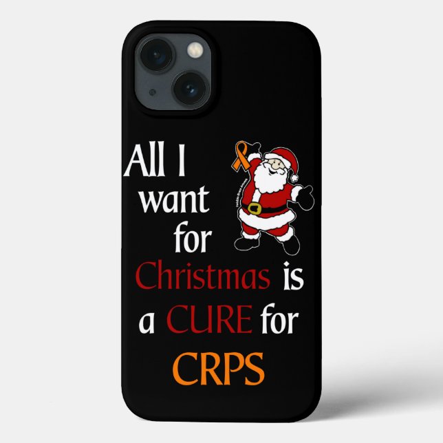 All I Want for Christmas/Santa...CRPS Case-Mate iPhone Case (Back)