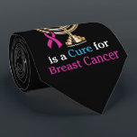 All I Want for Hanukkah...Breast Cancer Tie<br><div class="desc">tie</div>