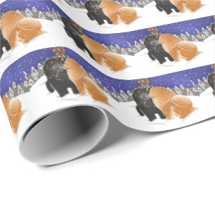 ALL I WANT FOR XMAS  Chows wrapping paper