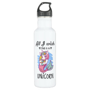 All I wish for is a Unicorn 710 Ml Water Bottle