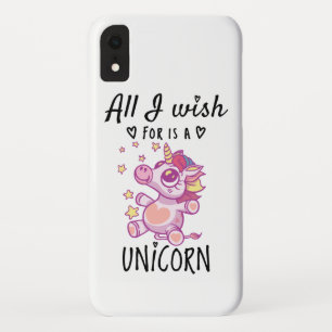 All I wish for is a Unicorn iPhone XR Case