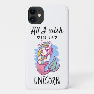 All I wish for is a Unicorn iPhone 11 Case