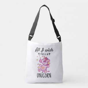 All I wish for is a Unicorn Crossbody Bag