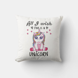 All I wish for is a Unicorn Cushion