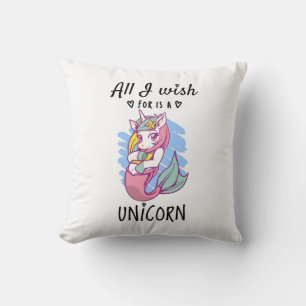 All I wish for is a Unicorn Cushion