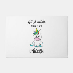 All I wish for is a Unicorn Doormat