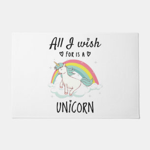 All I wish for is a Unicorn Doormat