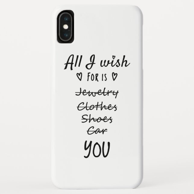 All I wish for is You Case-Mate iPhone Case (Back)