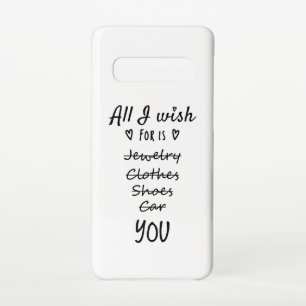 All I wish for is You Samsung Galaxy Case