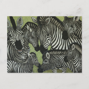 All in black and white postcard