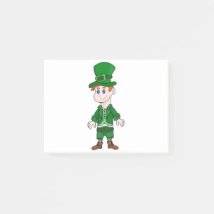 All in green for luck post-it notes