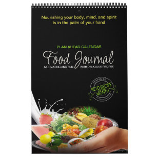 All-in-One Calendar Planner & Food Journal