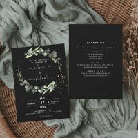 All in One Eucalyptus Black Rustic Wedding