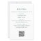 All in One Eucalyptus QR Code Wedding Invitation