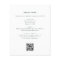 All in One Eucalyptus QR Code Wedding Invitation
