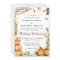 All In One Fall In Love Pumpkin Botanical Wedding