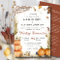 All In One Fall In Love Pumpkin Botanical Wedding