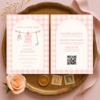 All in One Golf Par-tee Pink Girl Baby Shower
