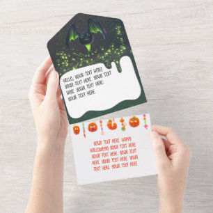 All in One Halloween Invite