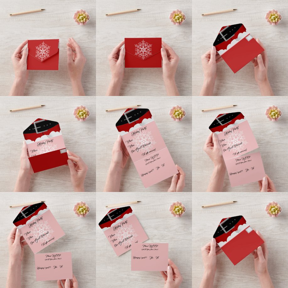 All in One Holiday Invite & RSVP