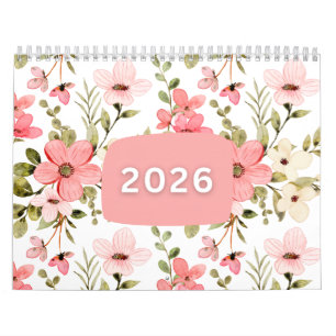 All-in-One Monthly Planner Calendar 