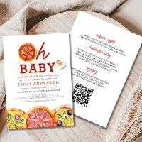 All in One Oh Baby Pizza & Pacifiers Baby Shower