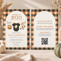 All in One Peek a Boo Halloween Baby Shower