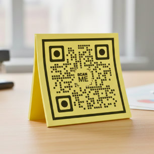 All-In-One Social Media QR Code Scan Me Influencer Self-inking Stamp