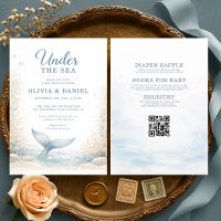 All in One Under the Sea Ocean Couples Baby Shower