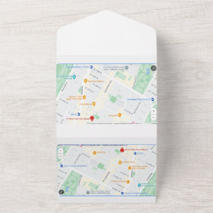 All in One Wedding Invitation
