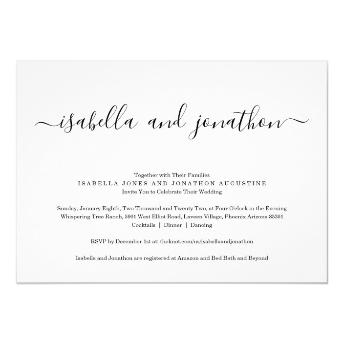 amazon registry cards for invitations