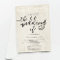 All in One Wedding Invitation with RSVP & Registry