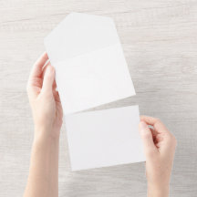 All in One Wedding Invite