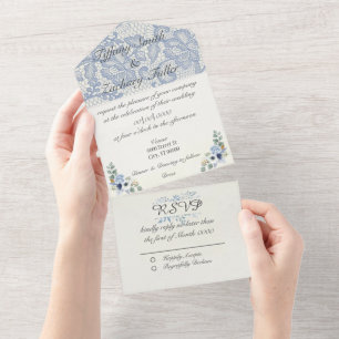 All in One Wedding Invite