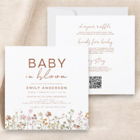 All in One Wildflower Baby in Bloom Shower