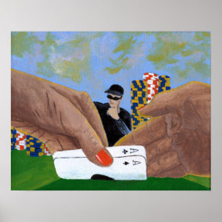 All In Poker Print