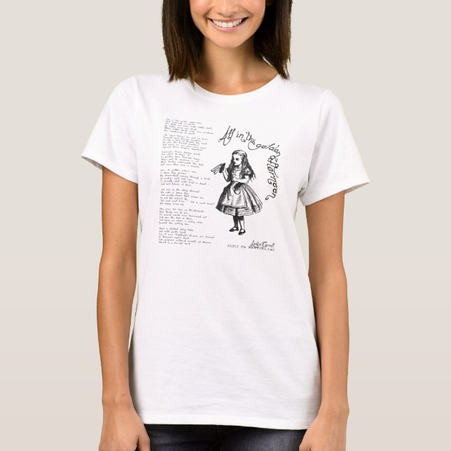 All In The Golden Afternoon T-Shirt (Front)