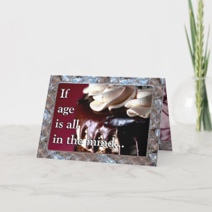 All in the mind  Customisable Card