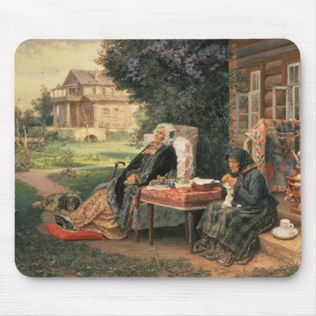 All in the Past, 1889 Mouse Mat (Front)