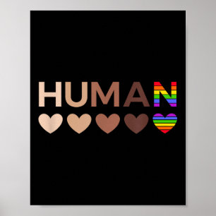 All-inclusive Hearts For Blm Racial Justice & Poster