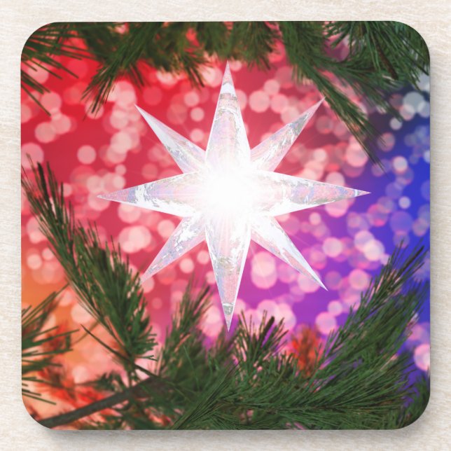 All Is Bright Christmas Coasters (Front)