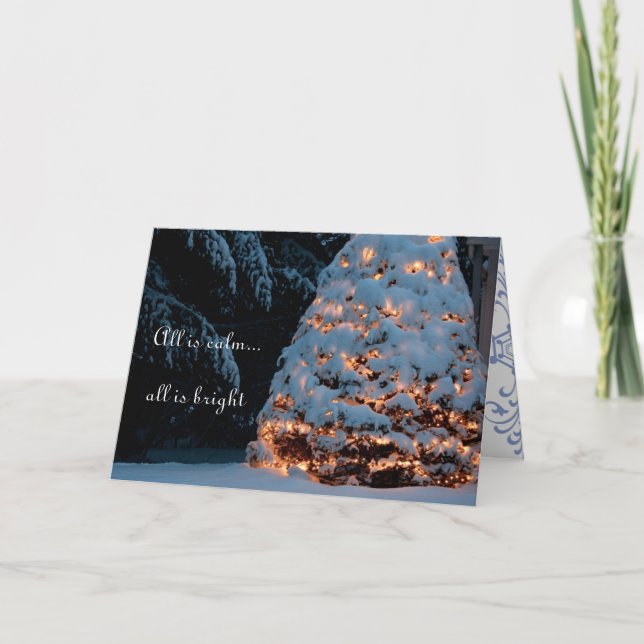 All is calm...all is bright1 holiday card (Front)