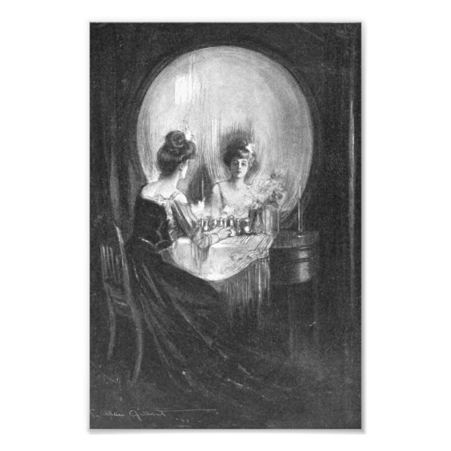 All is Vanity, by Charles Allan Gilbert Photo Print (Front)