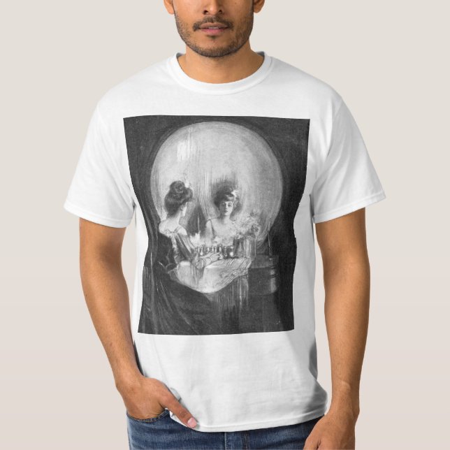 All is Vanity, by Charles Allan Gilbert T-Shirt (Front)