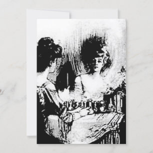 All Is Vanity Charles Allan Gilbert Invitation