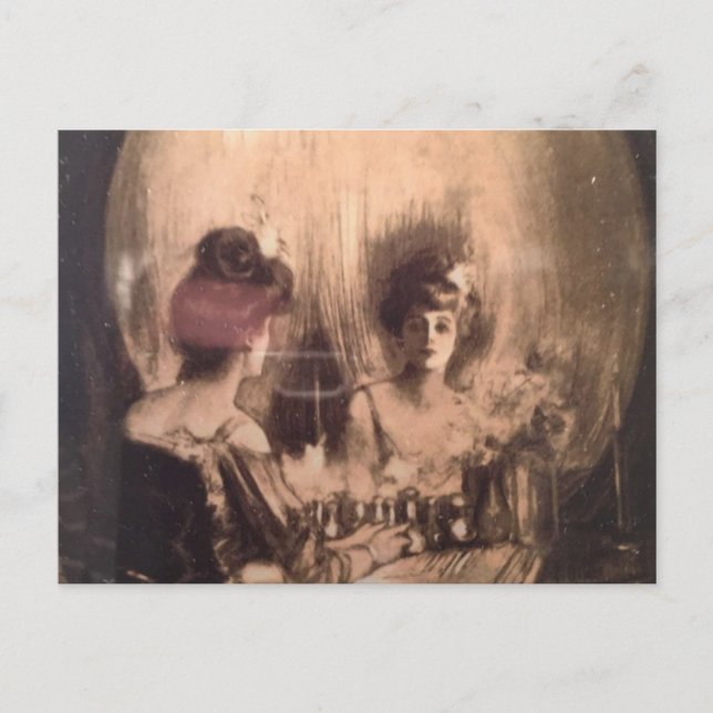 All Is Vanity Charles Allan Gilbert Postcard (Front)