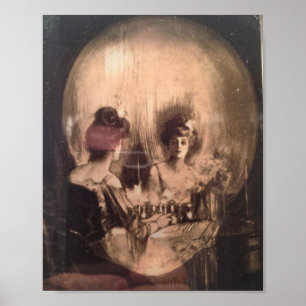 All Is Vanity Charles Allan Gilbert Poster