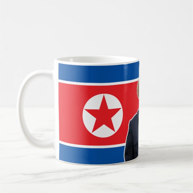 All is well north korea dear leader coffee mug (Left)