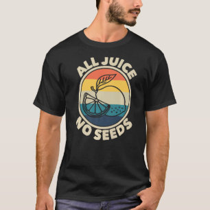 All Juice No Seeds Lemon Retro Men's Vasectomy T-Shirt