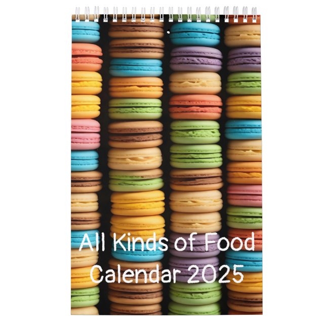 All Kinds of Food  Calendar (Cover)
